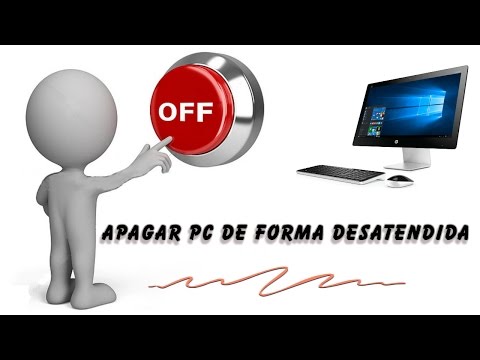 Apagar el pc automaticamente (De forma desatendida y sin programas de terceros).