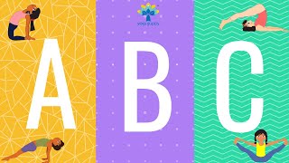 ABC Song for Kids | The Yoga Alphabet | Music for Children | Nursery Rhymes | Yoga Guppy