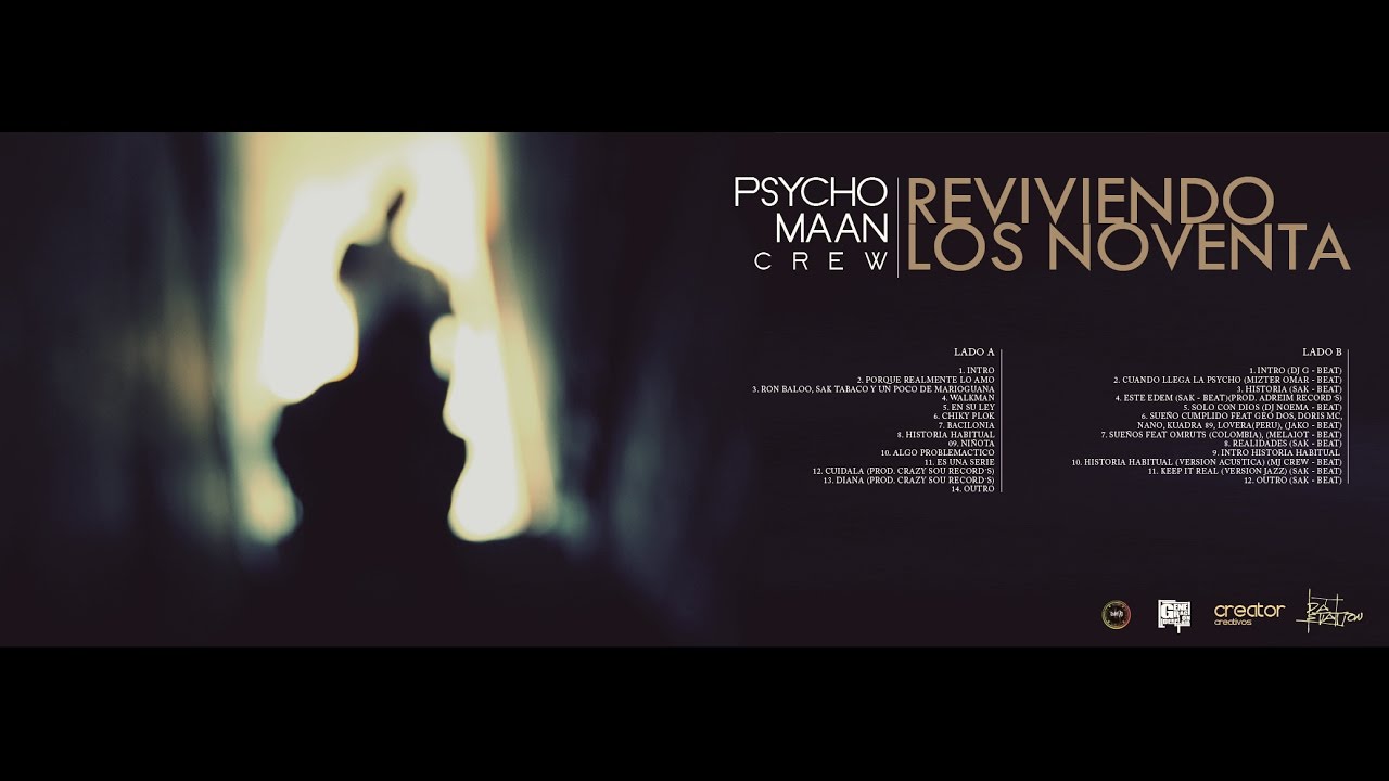 HISTORIA HABITUAL (Versión Acústica)(Mj Crew - Beat) - PSYCHO MAAN CREW - RLN (LADO B)