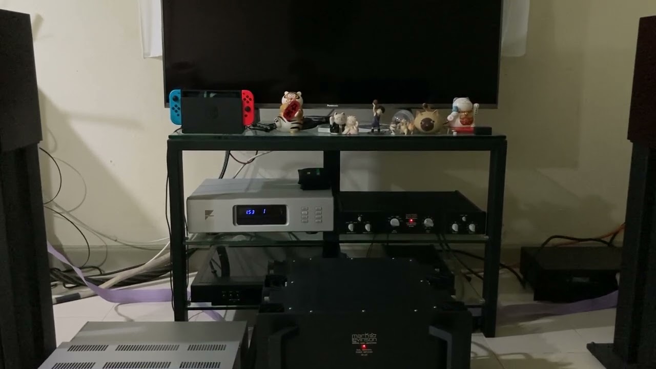 Nordost SPM Reference Bi-wire Speaker Cables, Mark Levinson no.23, Totem model one sig