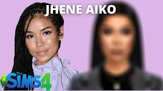 Jhene Aiko Sims 4 Cas Cc Folder & Sim Download