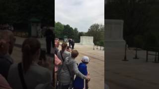 Changing of the Guard at The Tomb of the Unknown Soldier