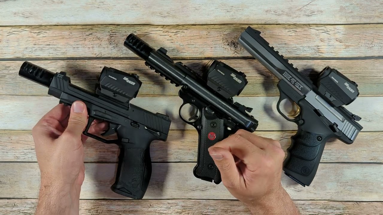 Taurus TX22 Vs Ruger Mark 4 Vs Browning Buckmark YouTube Taurus TX22 Vs Ruger Mark 4 Vs Browning Buckmark YouTube
