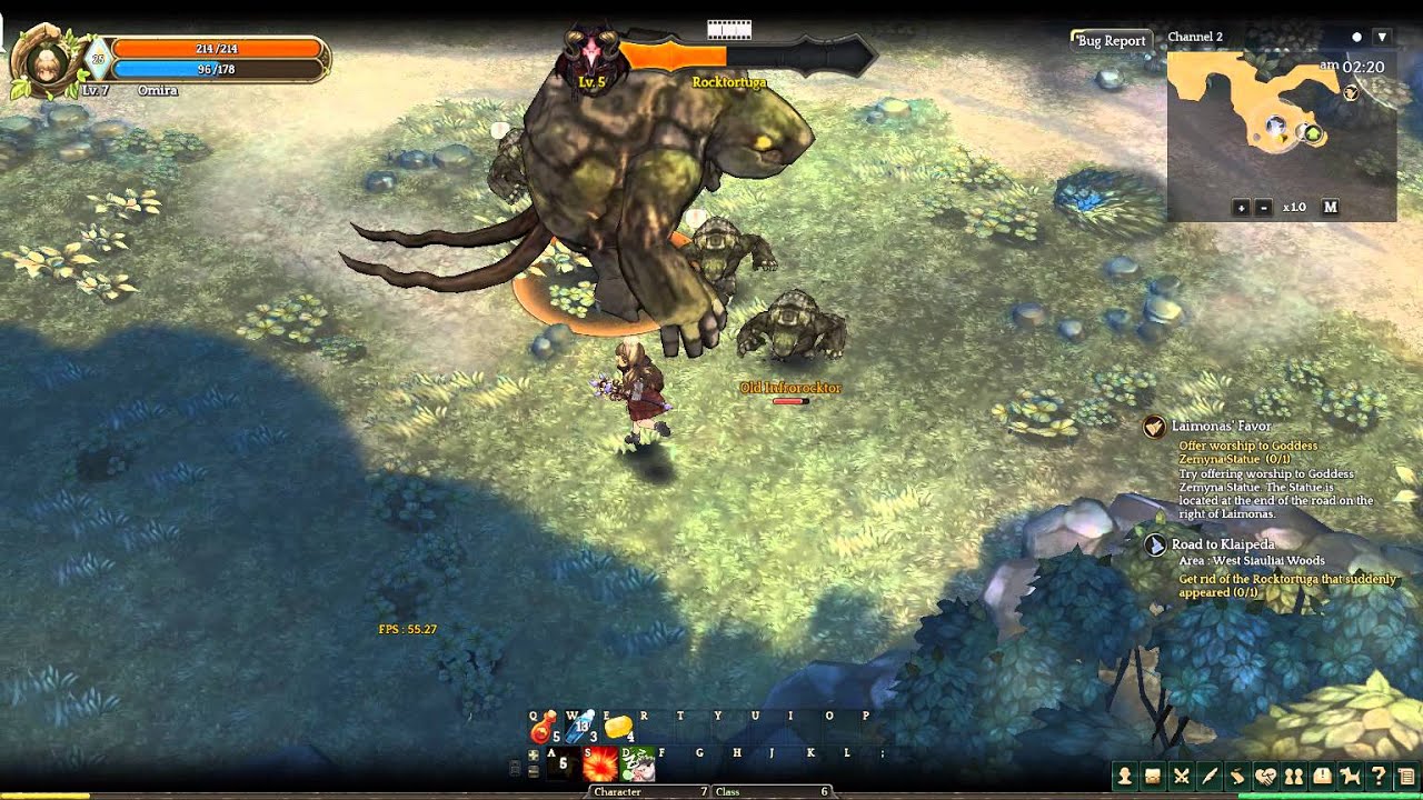 Tree of Savior CBT: Wizard Vs Rocktortuga