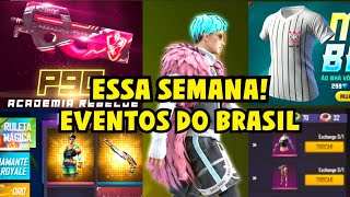 AMANHÃ! SKIN PANTERA ROSA, ARMA ROYALE P90, CAMISA DO CORINTHIANS, EVENTOS E MAIS!