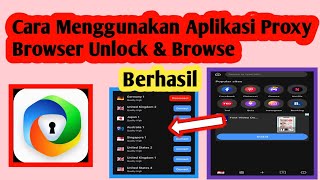 How to Use a Proxy Browser App | Proxy Browser Unlock & Browse screenshot 2