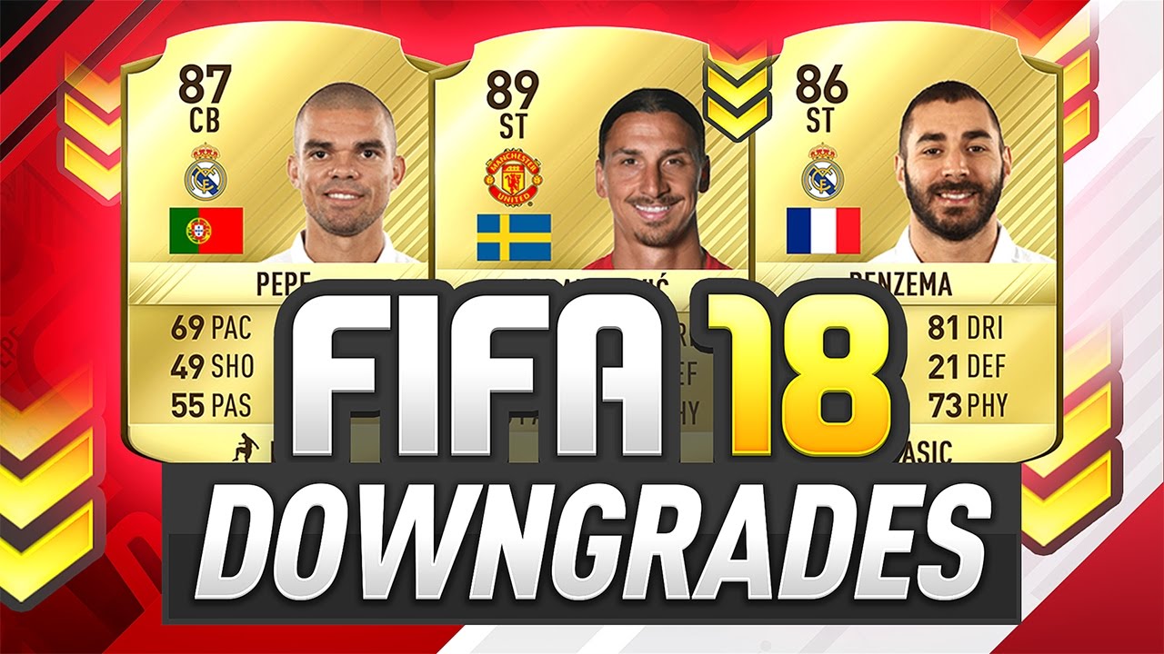 MOST CONTROVERSIAL POTENTIAL FIFA 18 DOWNGRADES?!