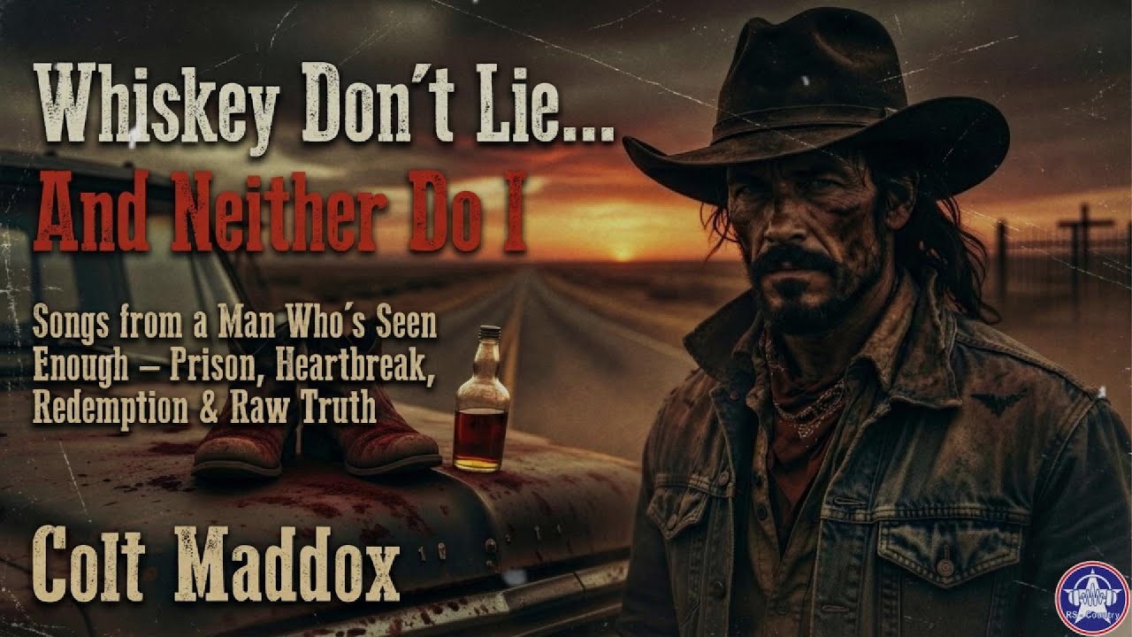 Drinking Whiskey & Hard Truths 🥃 Gritty Outlaw Country [ Colt Maddox ]