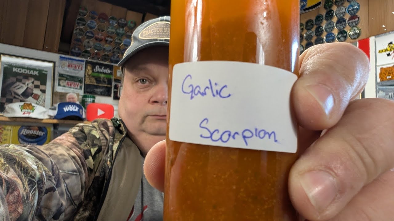Garlic Scorpion Homemade Hot Sauce Review 
