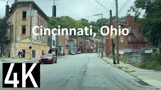 Driving Tour of Cincinnati, OH in 4K - Home to Steven Spielberg - Downtown Street Tour - Road Trip