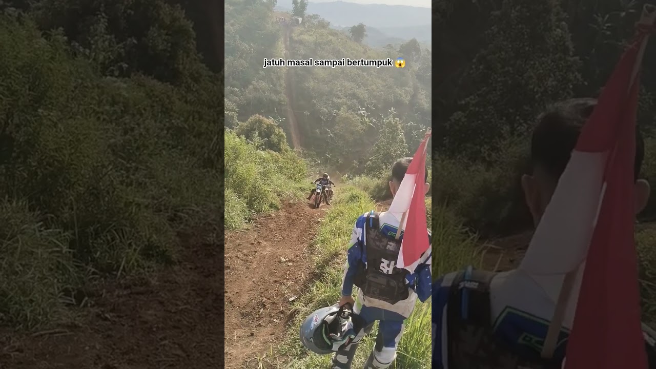 jatuh masal sampai bertumpuk 