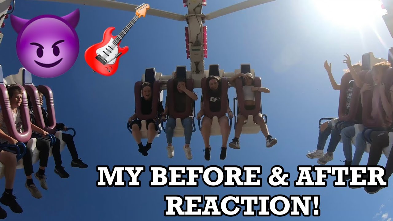 ME VS DEVIL ROCK! 😈🎸 | Roger Tuby ￼ - Devil Rock - Penistone Funfair 2022 (Onride)