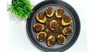Egg masala fry / boiled egg fry recipe / how to make tawa egg fry 