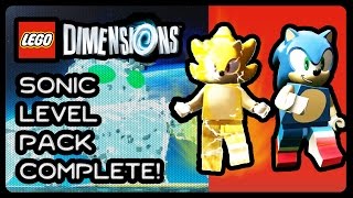 LEGO Dimensions - Sonic Level Pack Complete! (4K/60fps)