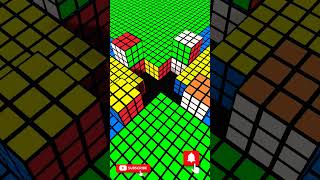 Satisfying Rubik's Cube Wave Youtube shorts vibhu pancholi vlogs