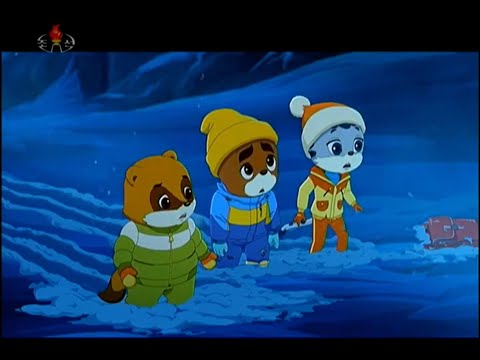 North Korean Animation - Clever Raccoon Dog episode 83 (live KCTV