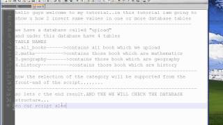 thenewolkata --Insert same data to one or more table of a databse using php part 1