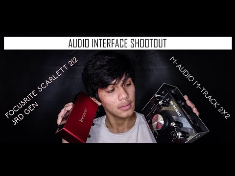 Focusrite Scarlett 2i2 3rd Gen vs M-Audio M-Track 2x2 | Audio Interface Comparison | (TAGALOG)