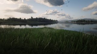 فيديو للتصميم طبيعه بحيره غيوم