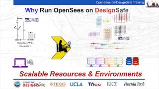 OpenSees-on-DesignSafe Training Webinar