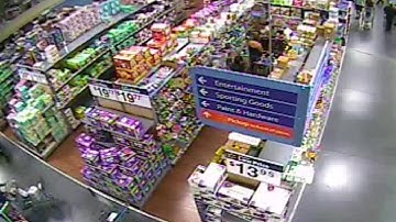 Surveillance video captures man stealing diapers at North Lauderdale Walmart