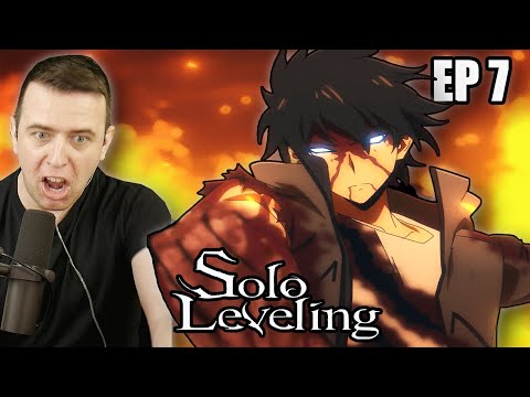 LET'S SEE HOW FAR I CAN GO! | Solo Leveling Episode 7 REACTION