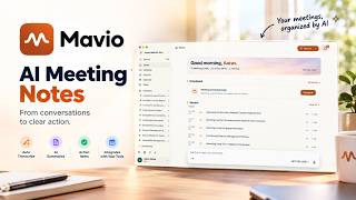Mavio AI Meeting Notes — Turn Every Meeting Into Notes, Decisions & Action Items screenshot 3