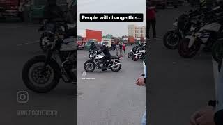 People will change petrol bikes to electric bikes God No Please. #bike #realbiker #motorcycle #viral