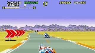 "Super Hang-On" Sega Arcade Begginer Class (Africa Course) (High Quality Video)