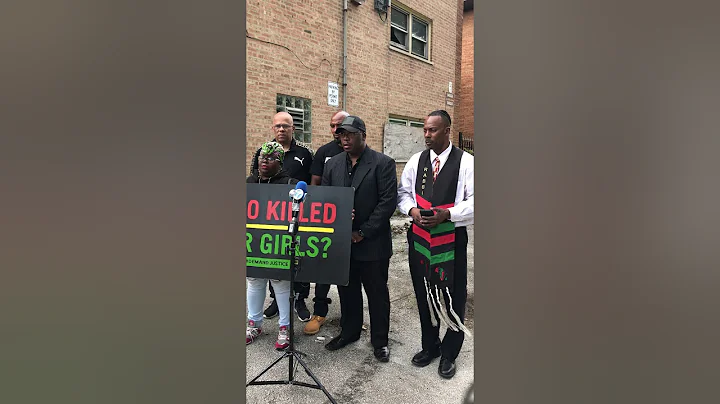 Bishop Greer speaking on the murder site of Rachel...