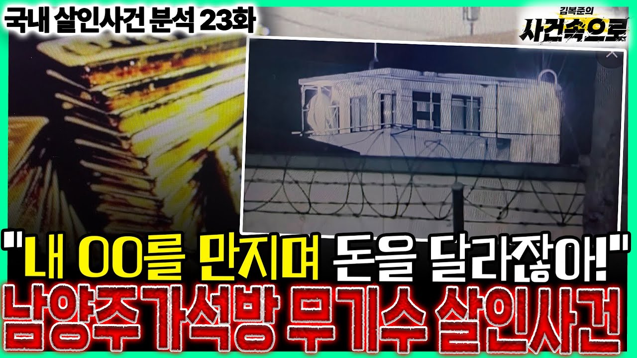 [국내 살인사건 분석 23화] - 남양주 가석방 무기수 살인사건