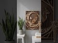 Fox Moon SVG | 8 Layered Laser Cut File | Multilayer Crescent Fox CNC #laserfile #lasercutting