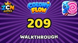 Colony Flow Level 209 Walkthrough | Full Solution