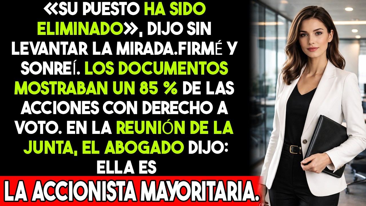 El 85% en silencio: la ejecutiva que transformó la junta sin levantar la voz