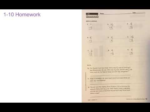 lesson 10 homework 2.2 answer key