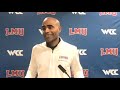 LMU Men's Basketball: Saint Mary's Postgame Press Conference
