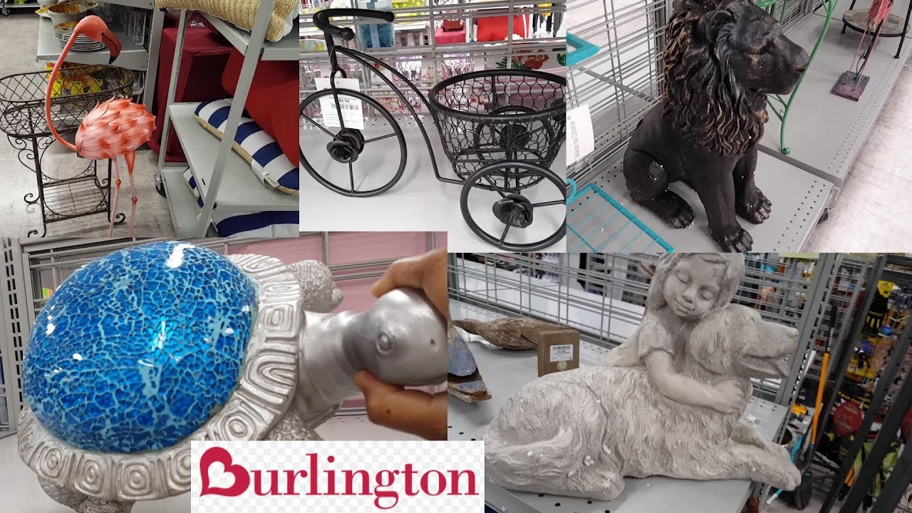 BURLINGTON GARDEN DECOR SHOP WITH ME |OUTDOOR DECOR SHOPPING |STORE WALK THROUGH