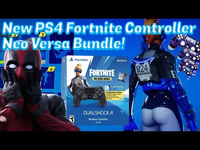 New PS4 Fortnite Controller NEO VERSA Bundle - Unboxing & Demo - Emceemur -  YouTube