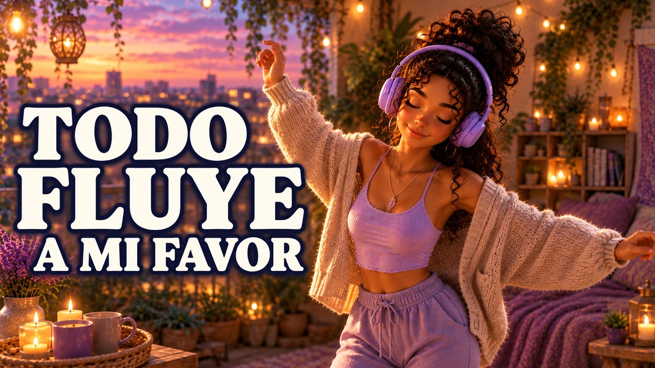 Todo Empieza a Fluir a Mi Favor ✨ | Afrobeats de Afirmaciones Positivas y Buena Energía