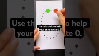 Hack for writing numbers. #numbers #prekactivities #kindergarten #numbertrick