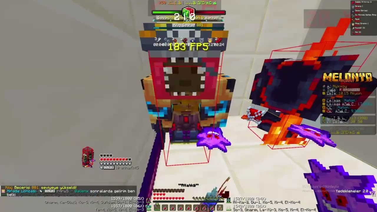 Melonya#2 Hilelere inat #minecraft #pvp #pvpmontage #for