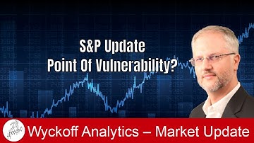 S&P Update. Point of vulnerability - Wyckoff Trading Course - 11.08.2021