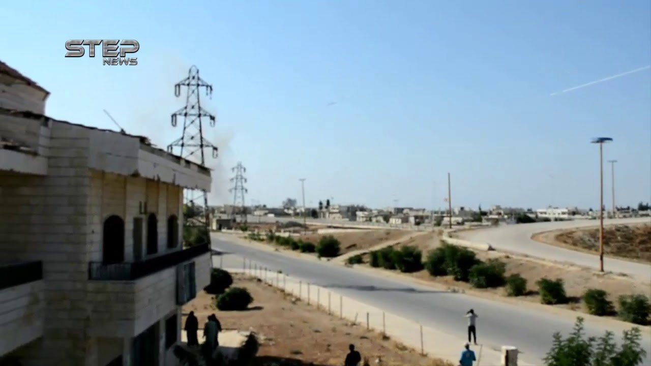 شاهد الغارات الجوية التي استهدفت الأحياء السكنية بمدينة تلبيسة شمالي حمص