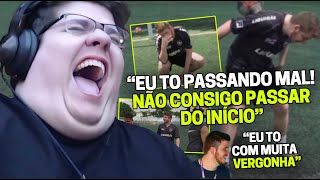 CASIMIRO REAGE: O VÍDEO SECRETO DE KUDIMEL - DESAFIO DE FUTEBOL KKKKK(LENDÁRIO) | Cortes do Casimito