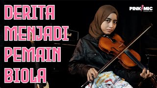 DERITA MENJADI PEMAIN BIOLA WITH HIRAH SANADA