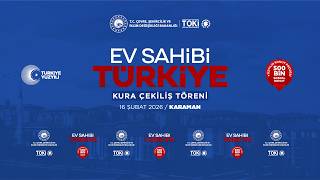 500 BİN SOSYAL KONUT KARAMAN HAK SAHİPLİĞİ BELİRLEME KURASI