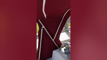 Made my own sailboat dodger using Sailrite videos