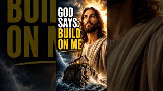 God Says: Build Your Life On Me, Not On What Can Be Taken Away#GodSays #ChristianMotivation