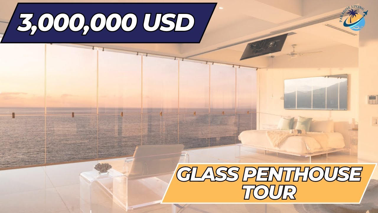 3 Million Dollar Glass Penthouse in Orchid Puerto Vallarta!