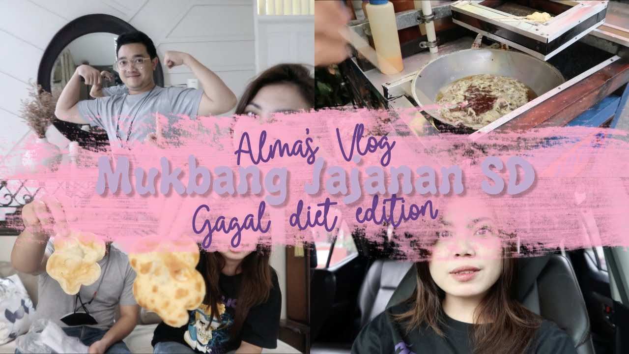 Alma’s Vlog EP.1: MUKBANG JAJANAN SD WITH BOYFIEE👀🙆🏻‍♀️✨😓🙂
